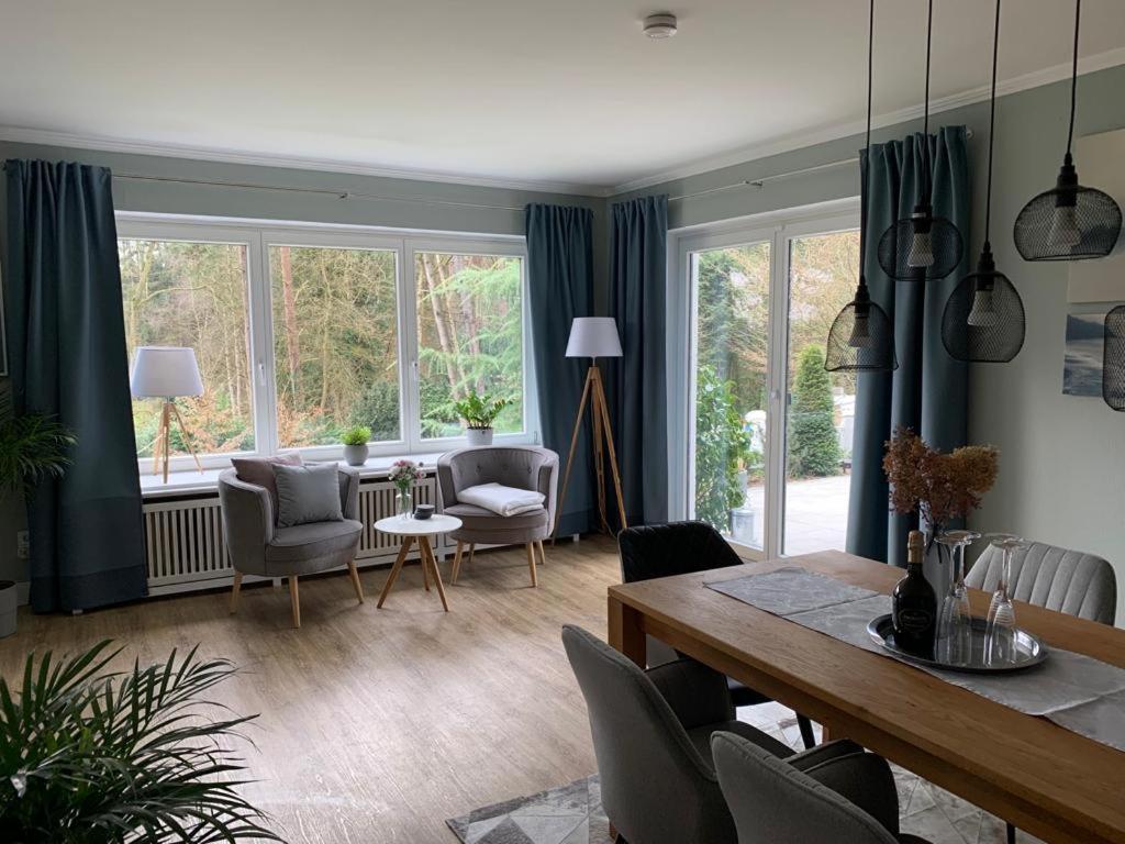 Ferienhaus Bendestorf, Waldweg 38,Naehe Hamburg Esterno foto